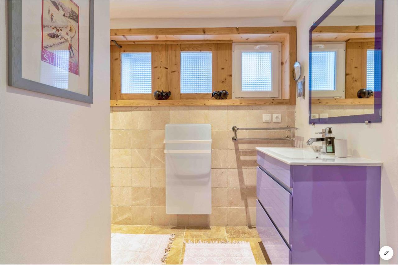 Chambre Independante Avec Salle De Bain Independante Au Rdc D Un Chalet A 25 Kms Chamonix Сен-Жерве-ле-Бен Екстер'єр фото