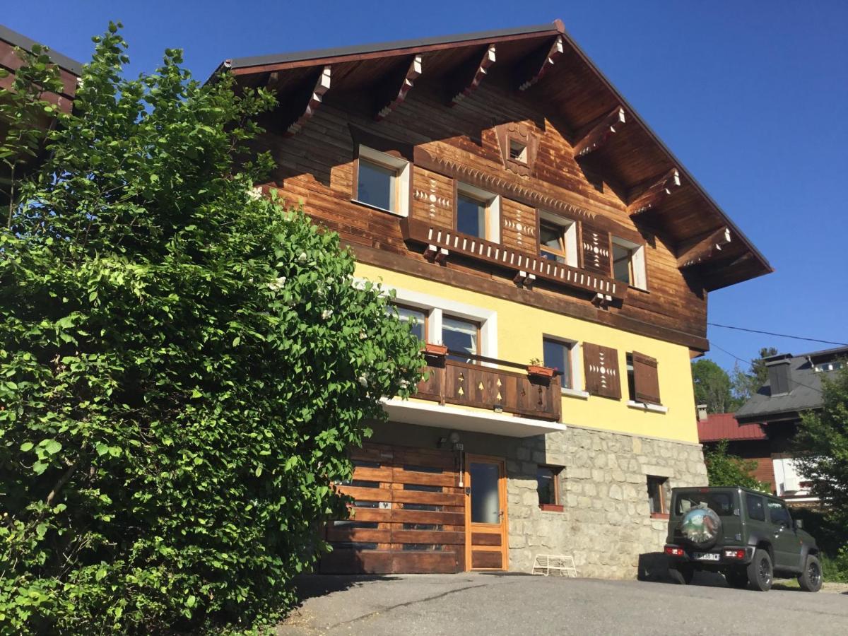 Chambre Independante Avec Salle De Bain Independante Au Rdc D Un Chalet A 25 Kms Chamonix Сен-Жерве-ле-Бен Екстер'єр фото